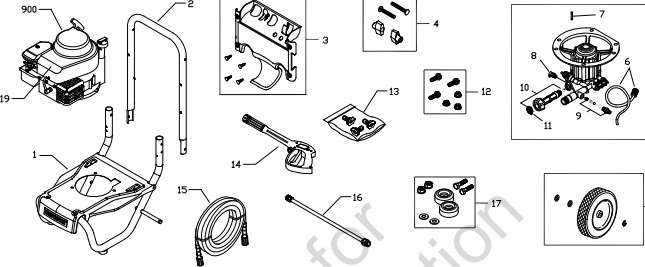 sears craftsman 020412-0 power washer replacement parts and pump parts